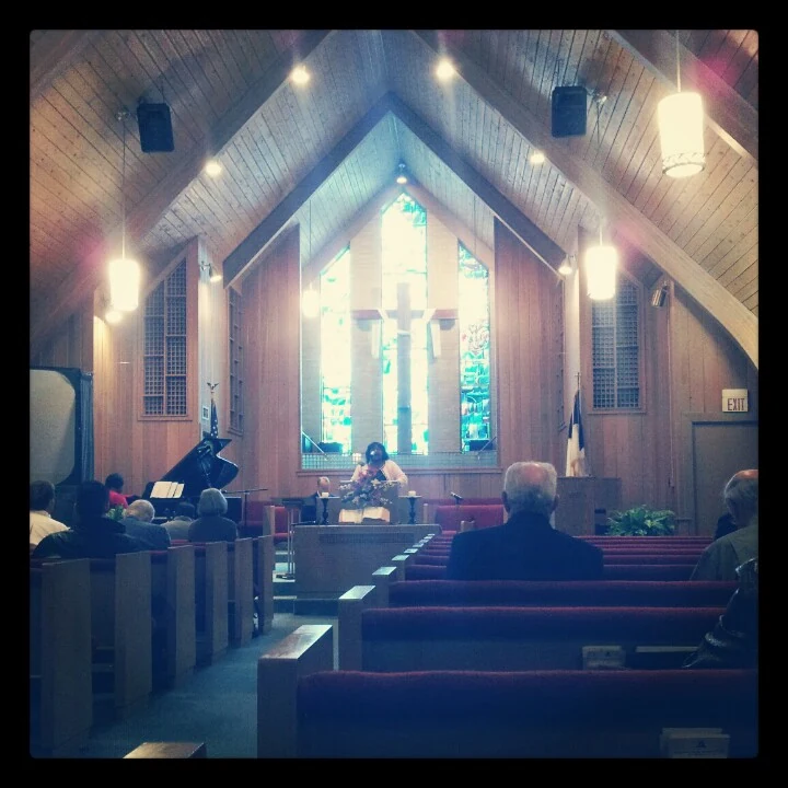 Sabbath worship service inside Raleigh Seventh-day Adventist Church